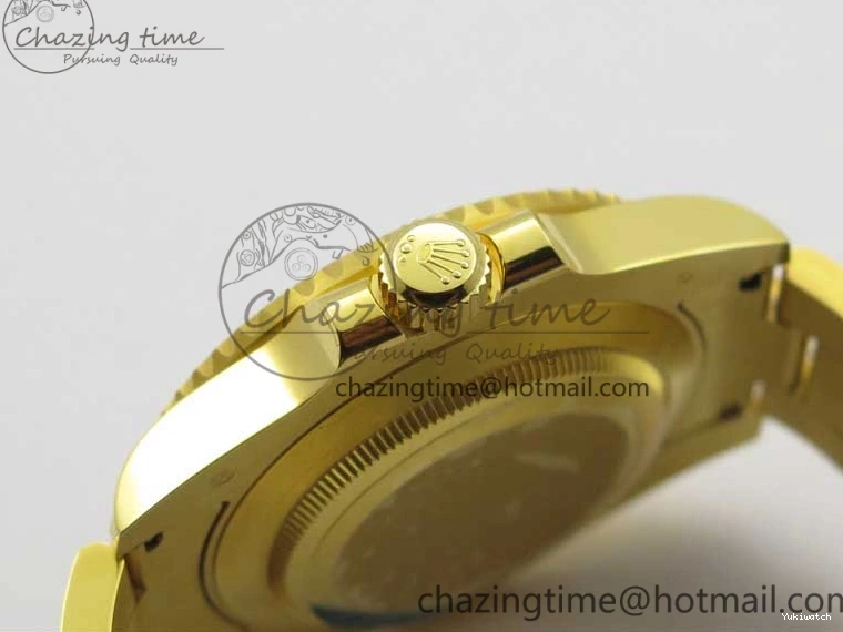 Wrapped YG 116610 Wrapped A2836 Edition ROF Submariner LV YG Green Bracelet on Best Dial 0422